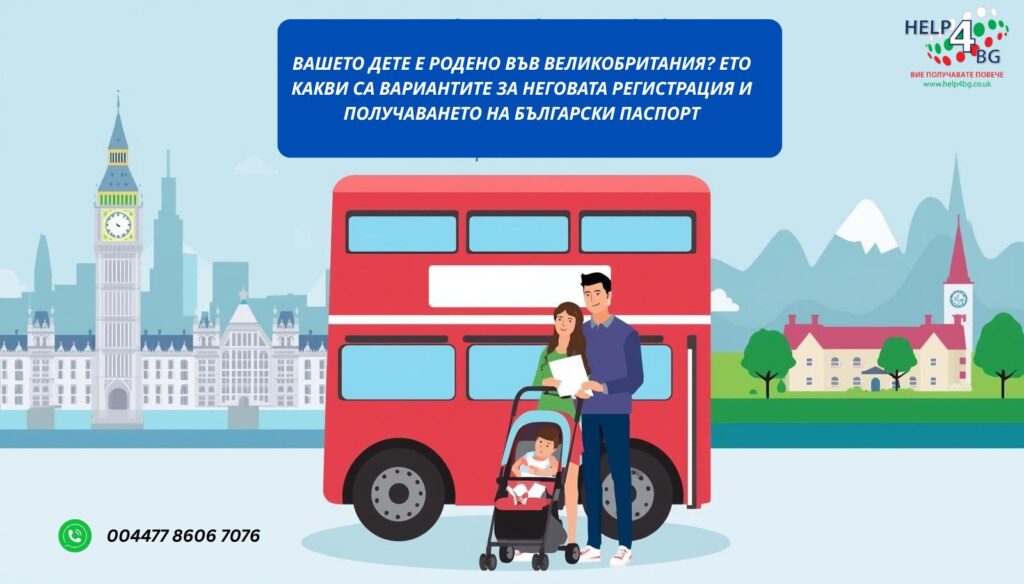 Вашето дете е родено във Великобритания